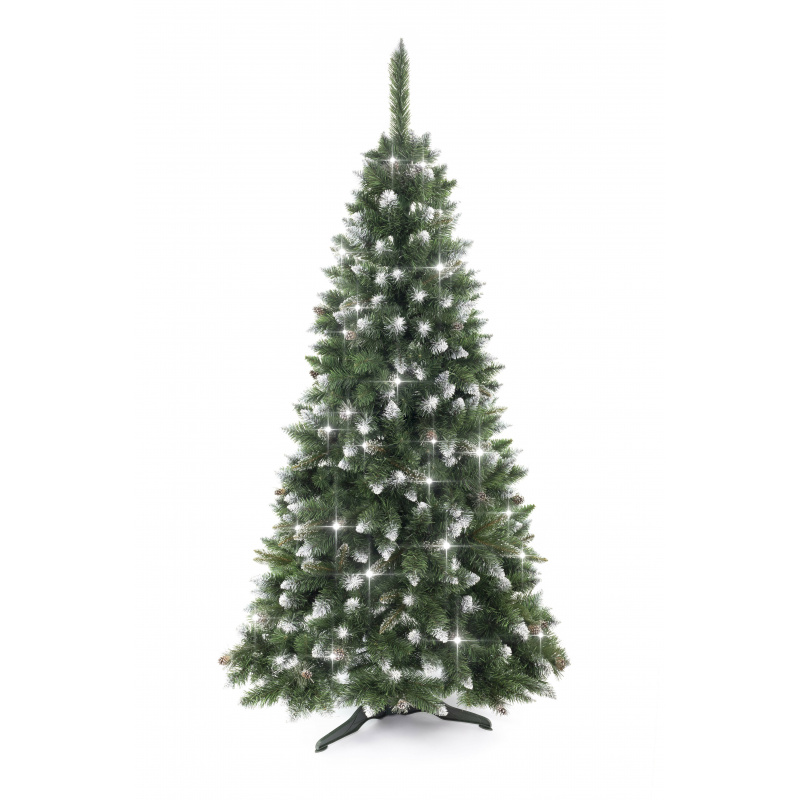 Aga Christmas Tree Pine 150 cm Crystal Silver