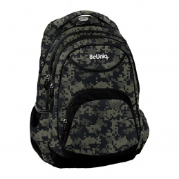Paso School Backpack BeUniq Camouflage