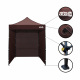Aga Scissor Stand 2x2m Brown