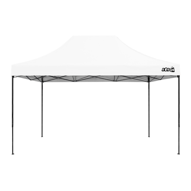 Aga Sales Stand without Sidewalls 3x4.5 m White