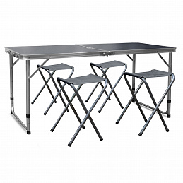 Aga Camping Folding Set Gray 6DAZ580 - SECOND QUALITY