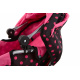 Doris Stroller for dolls 9333 Hot Pink