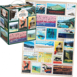 CzuCzu Puzzlove Polish National Parks 1000 pieces ZA5625 universal