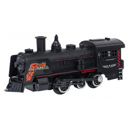 Train with smoke, light, and sound functions
