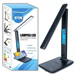 K711N LED LAMP DESK CLOCK THERMOMETER