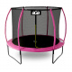 Aga SPORT EXCLUSIVE Trampoline 180 cm Pink + Safety Net