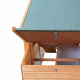Aga Chicken Coop for Hens 188x70x117 cm