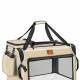 Tresko Pet Carrier for Dogs and Cats 92x63x63 cm Beige