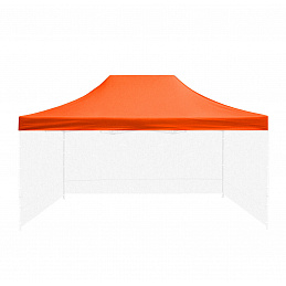 Aga Roof for Sales Stand 3x4.5m Orange