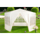 LINDER EXCLUSIV Party tent KORSIKA 2x2x1,9 m White