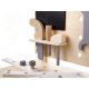 Aga Wooden children's workshop with tools