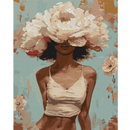 Painting by numbers 40x50 KHO8436 Blooming Beauty AP0081 universal