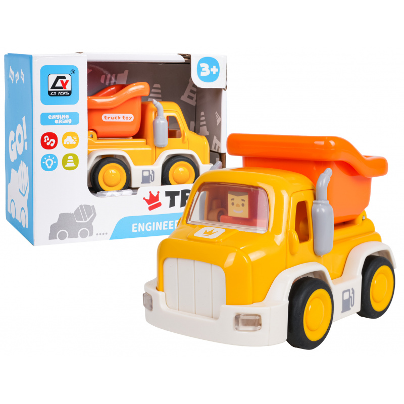 Toy Dump Truck with Sound and Light Function