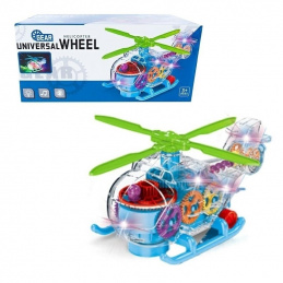 B16D6 MINI HELICOPTER GLOWING TRANSPARENT