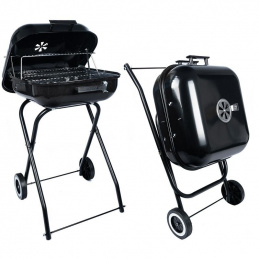 GQ7 FOLDABLE GARDEN GRILL ON WHEELS HQ
