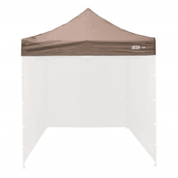 Aga Roof to the sales stand 2x2m Brown