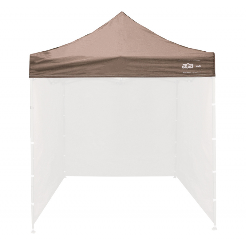 Aga Roof to the sales stand 2x2m Brown
