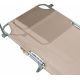 Aga Garden Reclining Lounger with Canopy Beige