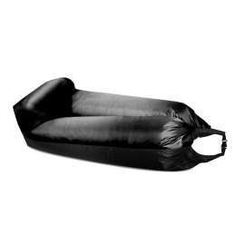 Aga Inflatable Sofa LAZY BAG 230x70 cm Black/Black