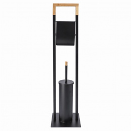 Toilet paper holder bathroom metal BAMBOO