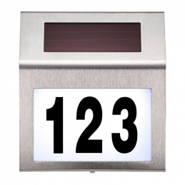 Q92 SOLAR-ILLUMINATED HOUSE NUMBER