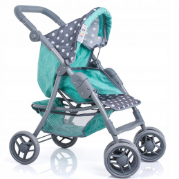Doris Sports Stroller for Dolls 9352 Sedo - Green