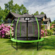Aga SPORT EXCLUSIVE Trampoline 180 cm Light green + protective net
