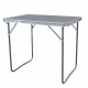 Aga Folding Camping Table 70x50x60 cm Grey
