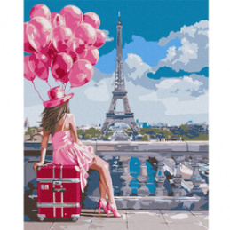 Painting by numbers 40x50 KHO8476 Favorite city AP0080 universal
