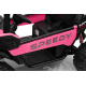 Buggy Vehicle SPEEDY 4x4 Pink