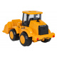 Set of five construction vehicles