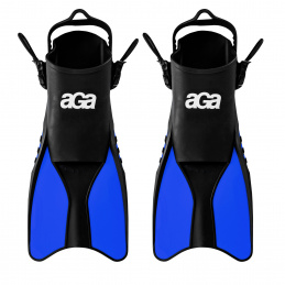 Aga Fins 38-42 Black/Blue