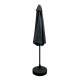 Aga Half-Round Parasol CLASSIC 270 cm Dark Grey