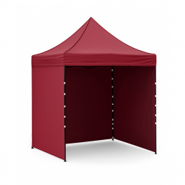 Aga Scissor Stand PARTY 2x2m Burgundy