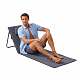 Linder Exclusiv Folding Beach Lounger Grey