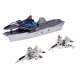 Set of aircraft and ships in naval battle ZA3812