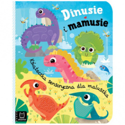 Axiom Dinosaurs and Moms. Sensory book for baby KS1051 universal