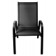 Aga 4x Garden Chair MR4400BC-4 Black