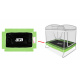 Aga Spring Cover for Rectangular Trampoline 122x183 cm Light Green