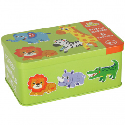 Aga Puzzle in a can SAFARI 25 pieces