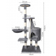 Grey cat tree 118 cm