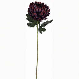 One artificial flower purple chrysanthemum - 70 cm