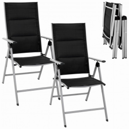 2 x Folding garden chairs