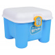 Set of Soft Blocks + Chair Storage Space Blue