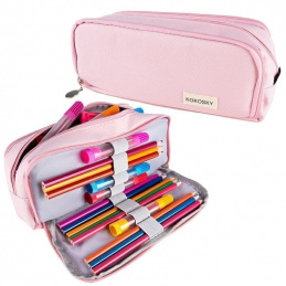 K405B SCHOOL PENCIL CASE ORGANIZER POUCH KOKO SKY