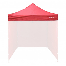 Aga Roof to the sales stand 2x2m Red