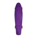 Aga Fiskeboard skateboard LED wheels purple