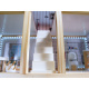 Aga MDF Dollhouse with furniture 78cm LED Black