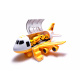 Aga Transport Plane + 3 construction vehicles