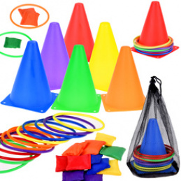 Game Skill Movement Cones Rings Bags for Kids SP0823 Universal